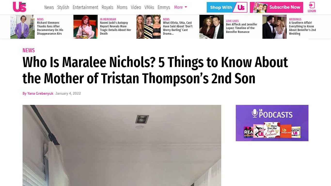 Who Is Maralee Nichols? Meet the Mother of Tristan Thompson's 2nd Son